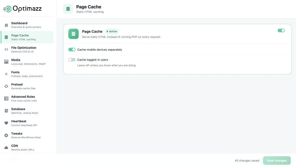Page cache